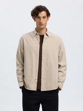 Selected Homme Noah Shirt - Egret/Twisted